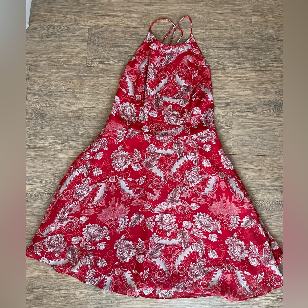 Lucy Paris Red Fit&Flare Sundress
